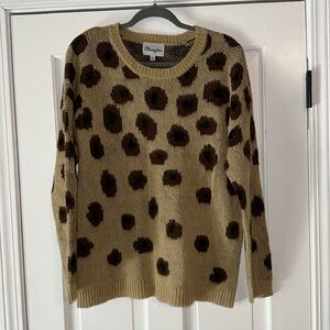 Wrangler Cheetah Print Sweater